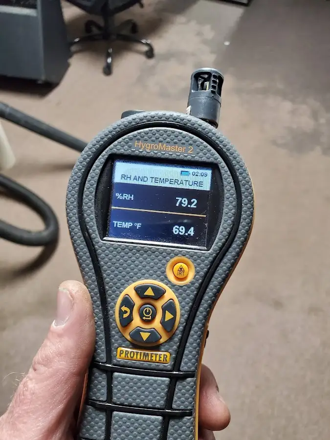 Moisture meter humidity assessment for Fire & Smoke Damage Restoration in Townsend